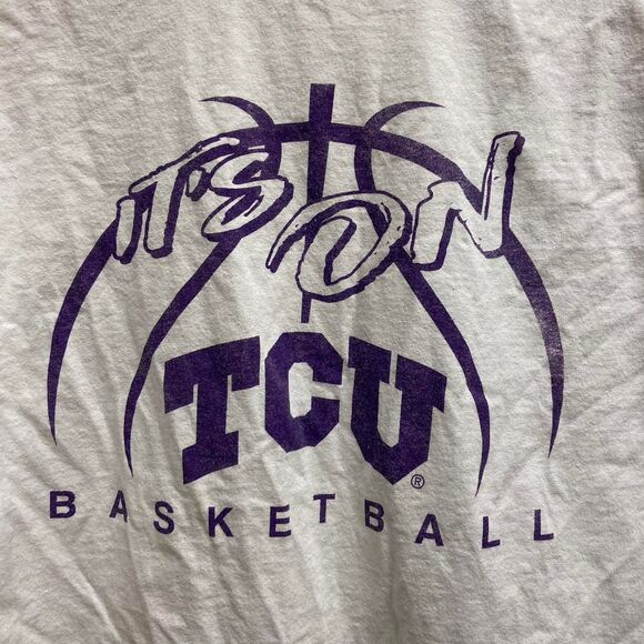 Texas Christian University Basketball Tee Shirt - Picture 2 of 6